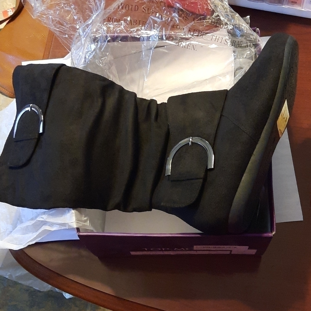 Top Moda Women's Black 👢 Boots NWT